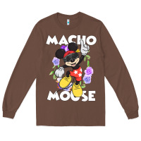 Chestnut macho mouse Long Sleeve Tee - artisFamous