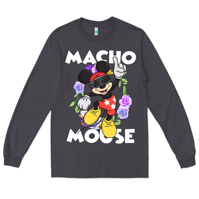 Macho Mouse Long Sleeve Tee by artisFamous | Teevron