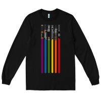 Black rainbow lightsaber Long Sleeve Tee - artisFamous