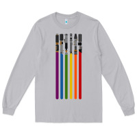 Moon Dust rainbow lightsaber Long Sleeve Tee - artisFamous