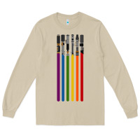 Mushroom rainbow lightsaber Long Sleeve Tee - artisFamous