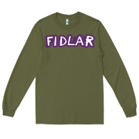 Army Green fidlar Long Sleeve Tee - artisFamous