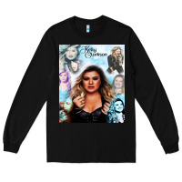 Black kelly clarkson Long Sleeve Tee - artisFamous
