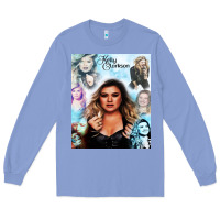 Colony Blue kelly clarkson Long Sleeve Tee - artisFamous