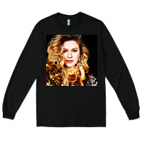 Black kelly clarkson Long Sleeve Tee - artisFamous