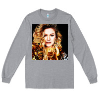 Heather Grey kelly clarkson Long Sleeve Tee - artisFamous