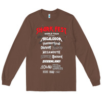Chestnut shark fest Long Sleeve Tee - artisFamous