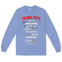Colony Blue shark fest Long Sleeve Tee - artisFamous