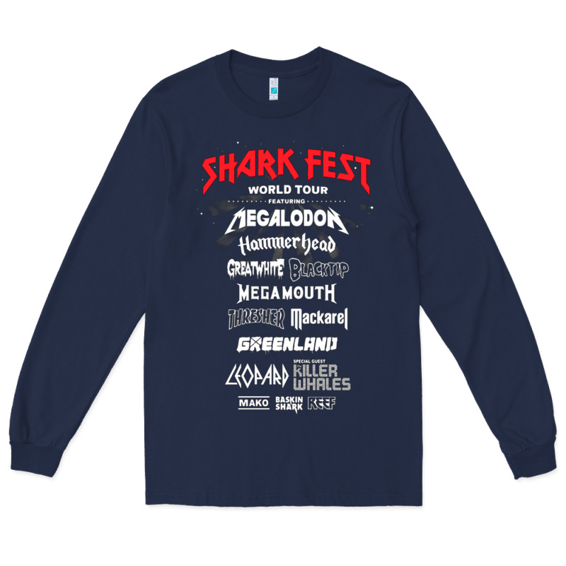 Shark Fest Long Sleeve Tee by artisFamous | Teevron