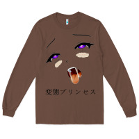 Chestnut ahegao face girl Long Sleeve Tee - artisFamous