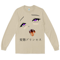 Mushroom ahegao face girl Long Sleeve Tee - artisFamous