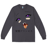 Smoke ahegao face girl Long Sleeve Tee - artisFamous