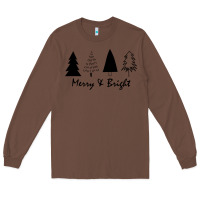 Chestnut merry and bright Long Sleeve Tee - artisFamous