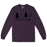 Plum merry and bright Long Sleeve Tee - artisFamous