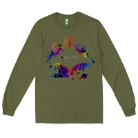Army Green Best Owl City Long Sleeve Tee - artisFamous