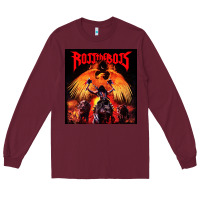 Burgundy Best Ross the Boss Long Sleeve Tee - artisFamous
