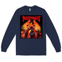 Navy Best Ross the Boss Long Sleeve Tee - artisFamous