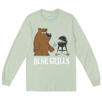 Matcha Bear Grills Grylls Long Sleeve Tee - artisFamous