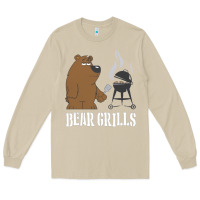 Mushroom Bear Grills Grylls Long Sleeve Tee - artisFamous