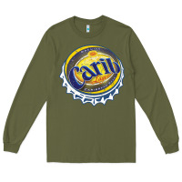 Army Green carib beer Long Sleeve Tee - artisFamous