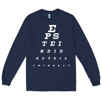 Navy epstein did not kill himself Long Sleeve Tee - artisFamous