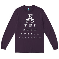 Plum epstein did not kill himself Long Sleeve Tee - artisFamous