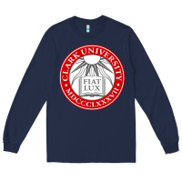 Navy clark university Long Sleeve Tee - artisFamous