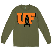 Army Green findlay oilers Long Sleeve Tee - artisFamous