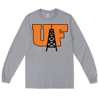 Heather Grey findlay oilers Long Sleeve Tee - artisFamous