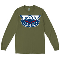 Army Green florida atlantic owls Long Sleeve Tee - artisFamous