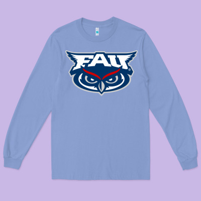 Florida Atlantic Owls Long Sleeve Tee Designed By Artisfamous