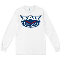 White florida atlantic owls Long Sleeve Tee - artisFamous