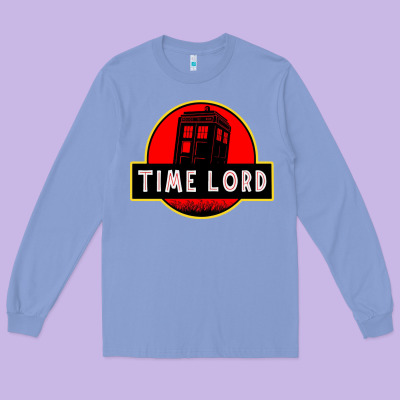Dr Who Park Time Lord Long Sleeve Tee Designed By Artisfamous