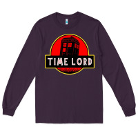 Plum dr who park time lord Long Sleeve Tee - artisFamous