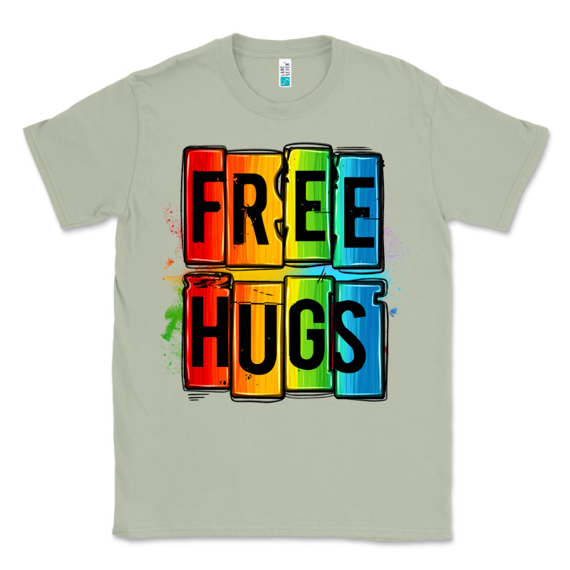 Free Hugs Classic Tee by OliviaCreatesArt | Teevron