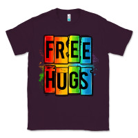 Plum free hugs Classic Tee - OliviaCreatesArt