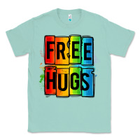 Seafoam free hugs Classic Tee - OliviaCreatesArt