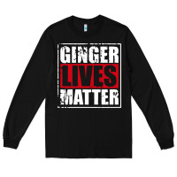 Black ginger lives matter Long Sleeve Tee - artisFamous