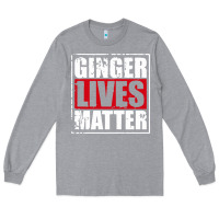 Heather Grey ginger lives matter Long Sleeve Tee - artisFamous