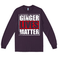 Plum ginger lives matter Long Sleeve Tee - artisFamous