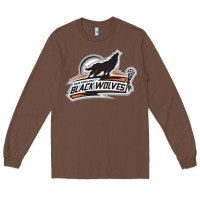 Chestnut new england black wolves Long Sleeve Tee - artisFamous