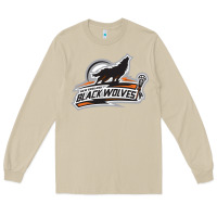 Mushroom new england black wolves Long Sleeve Tee - artisFamous
