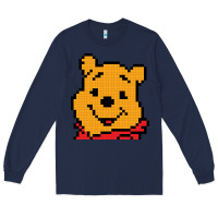 Navy pooh Long Sleeve Tee - artisFamous