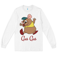 White GUS GUS Long Sleeve Tee - artisFamous