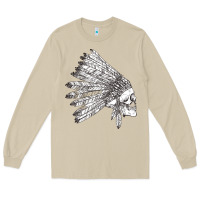 Mushroom american indian Long Sleeve Tee - artisFamous