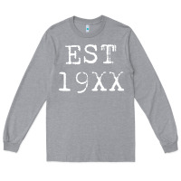 Heather Grey MGK EST 19XX Long Sleeve Tee - artisFamous