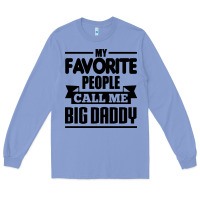 Colony Blue big daddy Long Sleeve Tee - artisFamous