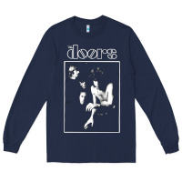 Navy doors 8 Long Sleeve Tee - artisFamous