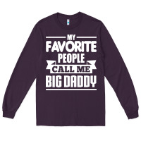 Plum big daddy Long Sleeve Tee - artisFamous