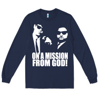 Navy blues brothers belushi Long Sleeve Tee - artisFamous